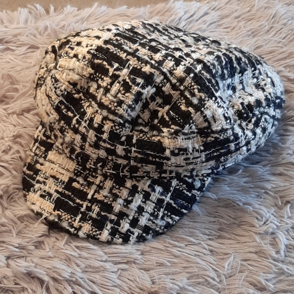 Parfois Collection hat Black and White Tweed - Picture 5 of 11